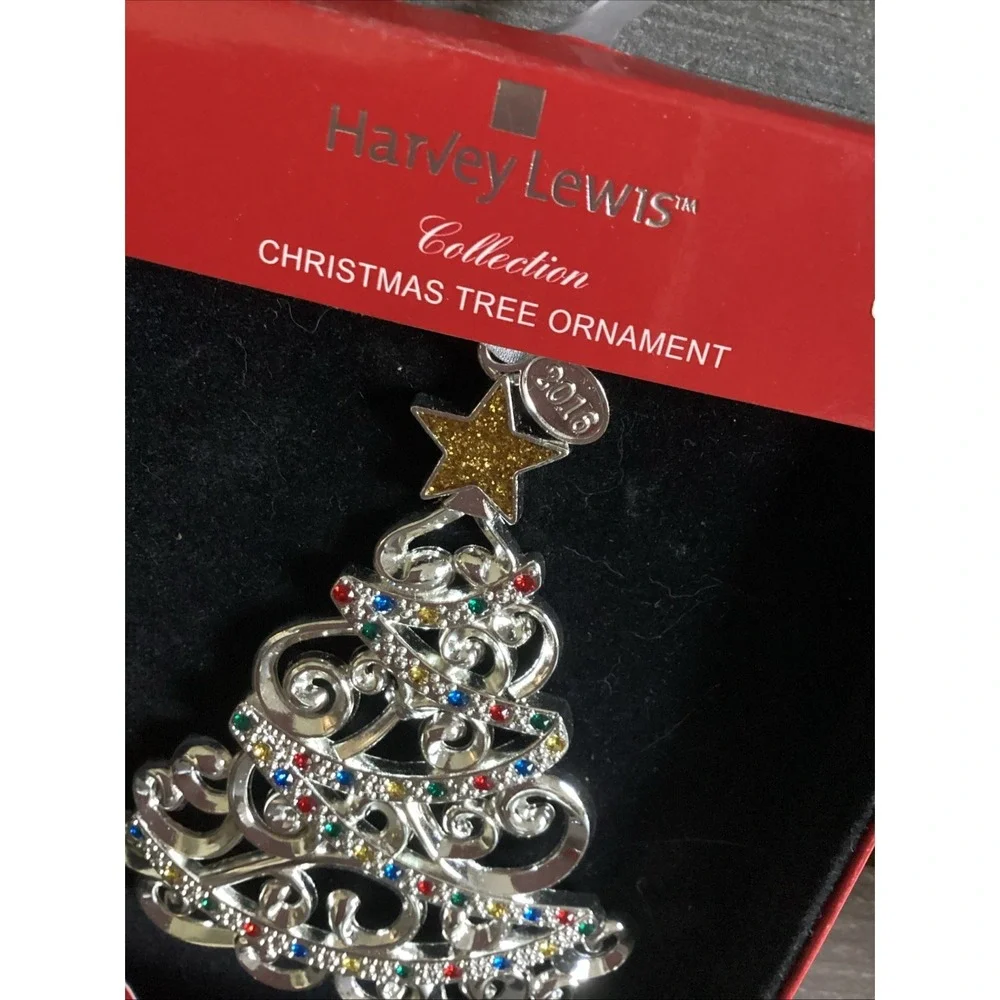 Harvey Lewis Collection Christmas Tree Ornament Crystals From Swarovski 2016